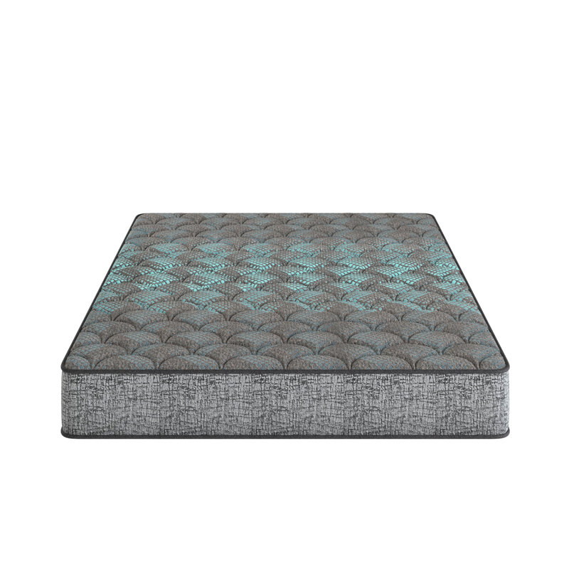 Matelas en mousse pleine grandeur de 7 pouces avec couche de soulagement et lit de repos réparateur, Lit double