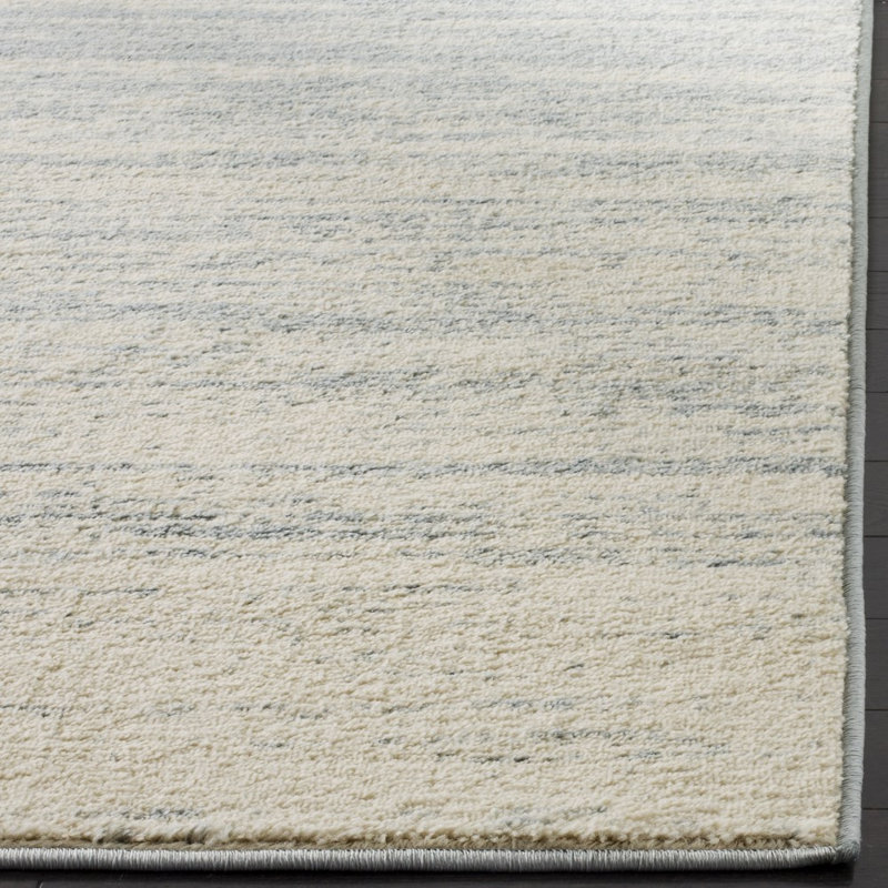 Bethlyn Area Rug in Slate/Cream, Rectangle 9' x 12'