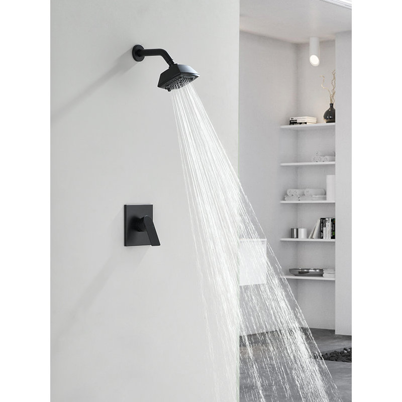 Ensemble de garniture de douche avec pommeau de douche de 5 pouces