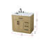 Meuble-lavabo simple 36 po Ahner-1009462926