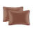 Reversible 3-piece Bedding Set, Polyester Clay Red For Modern Home Comfort