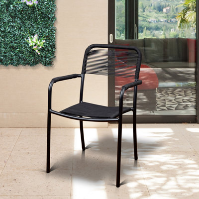 Chaise de patio en aluminium Brighton