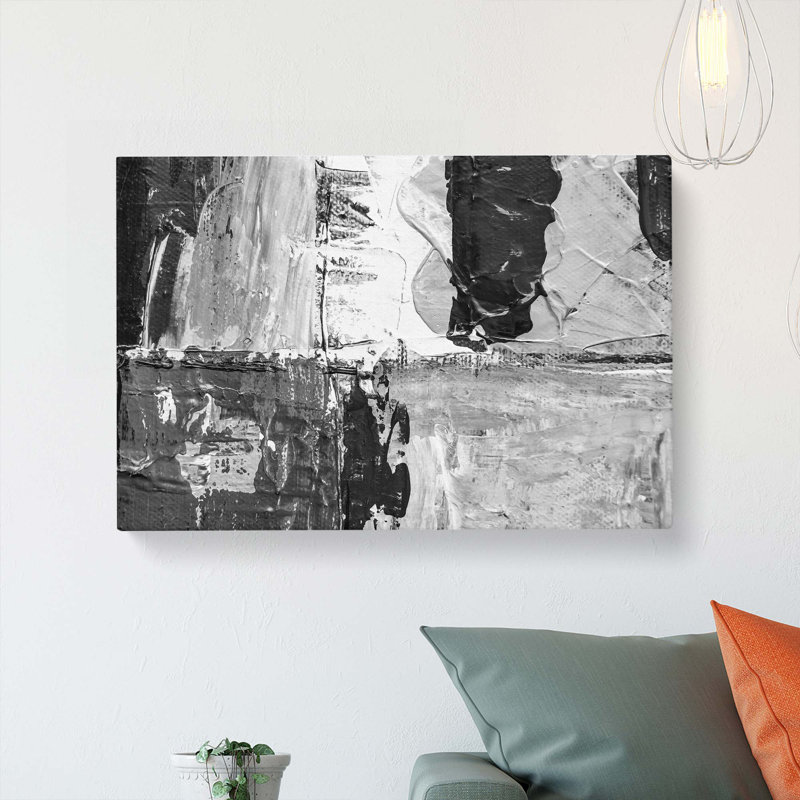 Abstract Art Painting Vol.285 by S.Johnson - Wrapped Canvas Painting, 60cm H x 91cm W x 3cm D