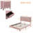 3-Pieces Bedroom Sets With LED Lights
