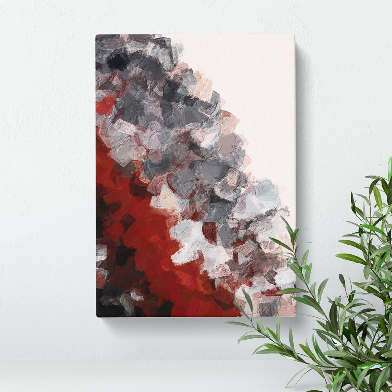 Flowing By Abstract - Wrapped Canvas, 50cm H x 35cm W x 3cm D