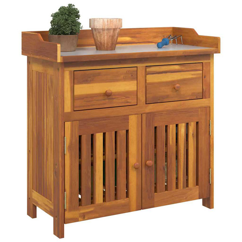 Solid Wood Potting Bench