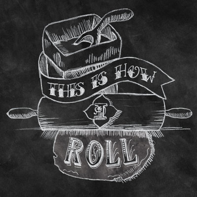 Retro Bakery Chalk III by Mary Urban - No Frame Print on Canvas