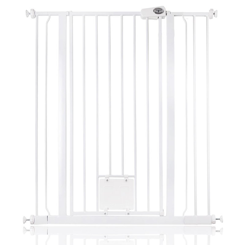 Metal Pressure Mounted Pet Gate, 94.3 - 101.9cm