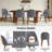 Linen Upholstered Side Chair with Solid Wood Legs (Set of 2)-587128350