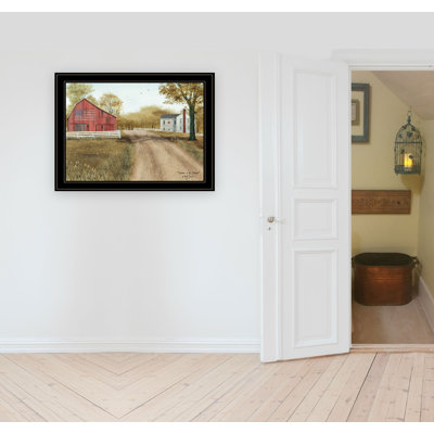 «Summer in the Country», art mural encadré pour le salon, décoration murale par Billy Jacobs