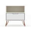 Table de chevet 1 tiroir Mid-Century Rockefeller-282884619