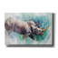 «Kaleef Rhino Crossing» par Robert Campbell - reproduction d'art sur toile tendue-726656727