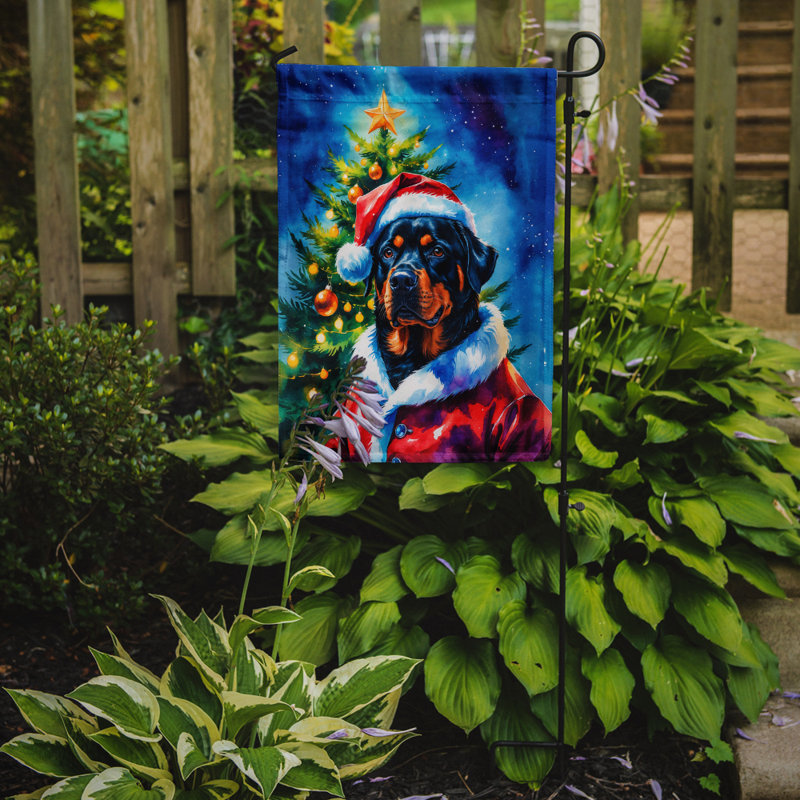 Drapeau de jardin Doberman Pinscher, Rottweiler