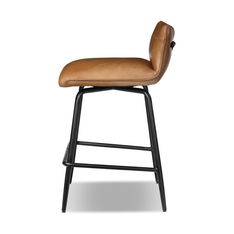 Ridley Swivel Stool-Sonoma Chestnut-Bar, Counter, Sonoma Chestnut