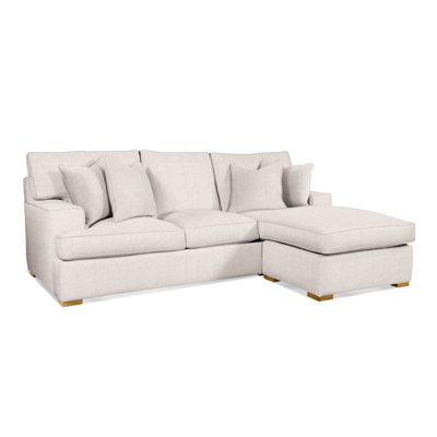 Sadie 97" Wide Reversible Sofa and Chaise with Ottoman by Braxton Culler
