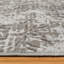 Tapis intérieur / extérieur en polyester doux à motif géométrique gris gaufré Aubepine Thandi - salon et chambre à coucher - gris-111603868