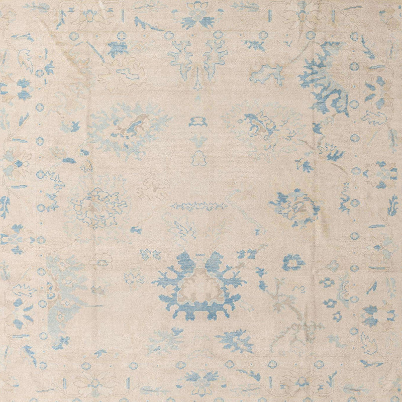 Tapis abstrait moderne 4598, Carré 6 pi