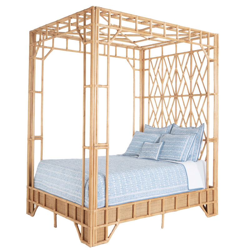 Amanda Lindroth Paradise Canopy Bed, Queen