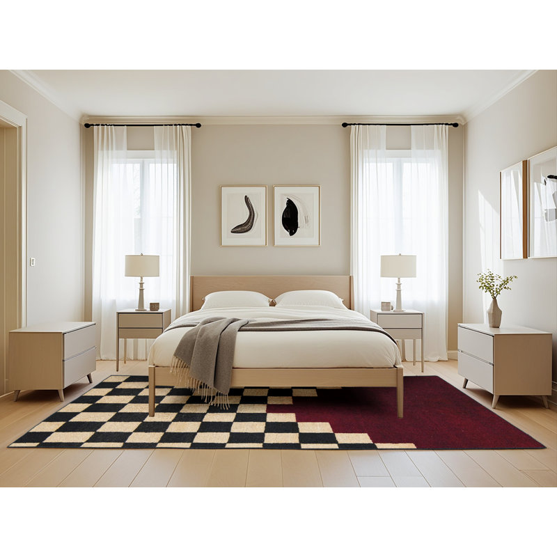 Antonietta Abstract Indoor Rug, Rectangle 5' x 8'