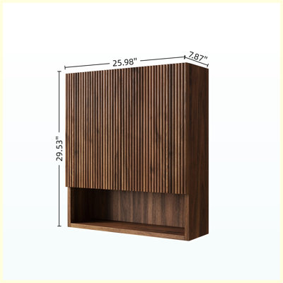 Meuble-lavabo flottant mural 60 po + 26 po avec lavabo 60 po TOBI