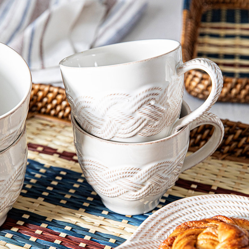 Le Panier Mystic Knot Mug, White