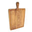 Planche à découper réversible 100% bois de teck EcoDecors certifiée FSC avec poignée et rainure de jus, 19 x 12-115074374