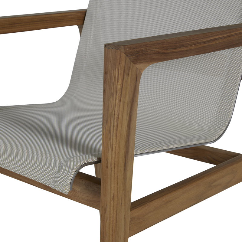 Coast Patio Dining Armchair, Canvas Sling