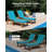  Outdoor Chaise Lounge Cushion Olefin Fabric Waterproof Fade-Resistant-255869064