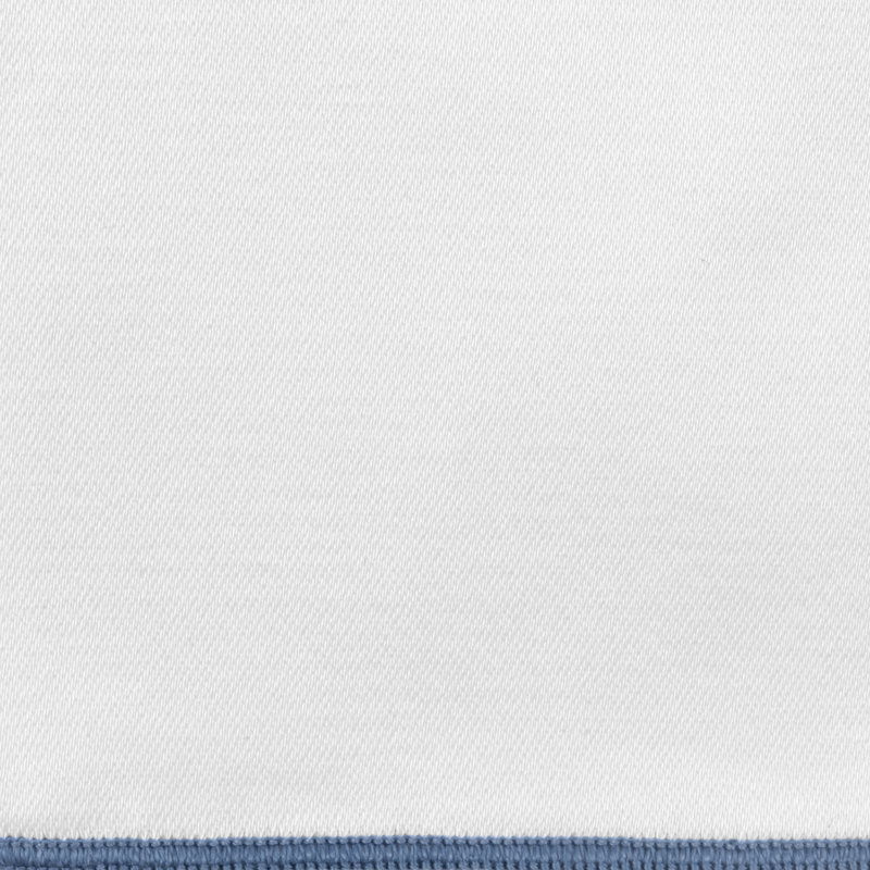 Cotton Blend Table Runner, 108" L x 15" W, Azure
