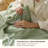Bedsure 100% Washed Cotton Duvet Cover King Size, Classic Yarn-Dyed Gingham Duvet Cover Set Enhances Bedroom Comfort And Style, Gentlesoft Checkered Bedding Set-123119629-123119628