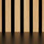 Mishay Wall Paneling in Brown/Black (4-pack)-50900548