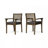 Set Of 2 Acacia Wood Patio Chair-1369857697