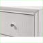 Commode en bois à 5 tiroirs Modern Glam White Frost | Blanc | Bois massif-1674758655