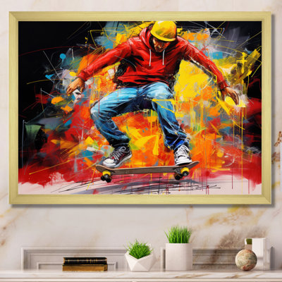 " Skateboard Street Canvas II "