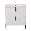 Meuble-lavabo 30 po avec lavabo en céramique et tiroirs pleine extension-124503195