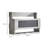 Aylsham Fully Assembled Wine Bottle and Glass Storage Shelving Unit