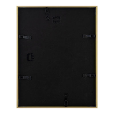 Metal Beveled Picture Frame with Mat