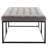 56" Rectangle Tufted Cocktail Ottoman Bench With Sturdy Metal Base, Upholstered Accent Furniture For Living Room-428454400