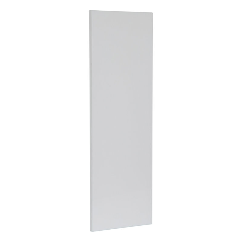 Panneau d'extrémité moderne en panneau de fibres à densité moyenne blanc l 12 po x P 3/4 po x H 30 WALLKITCHENS 