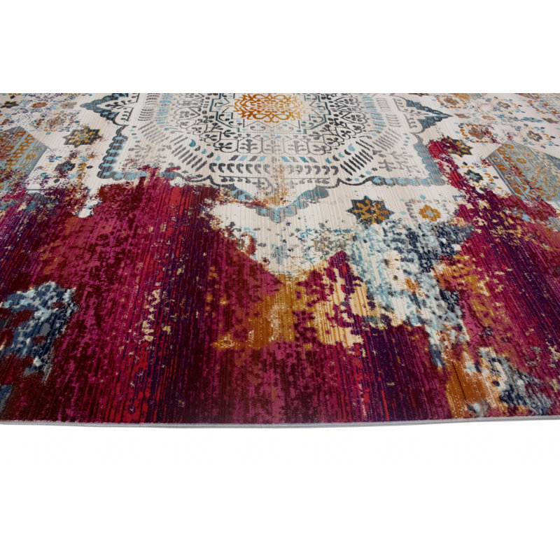 Zermeno Oriental Indoor Rug, Runner 2' x 5'9"