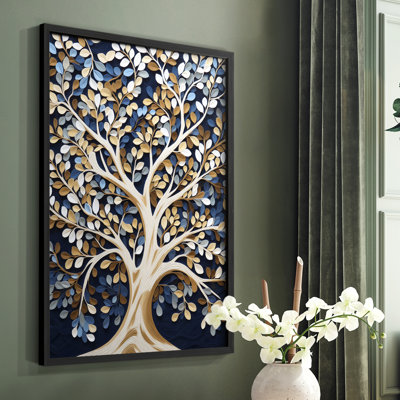LANDSCAPES Series CLXXI  -Premium Framed Print -Ready to Hang - No Nails Required