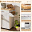 Îlot de cuisine Clemmie-2125024265