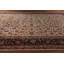 Tapis traditionnel floral à teinture végétale 13 x 20