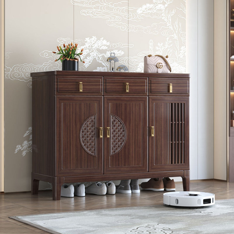 Armoire à chaussures de rangement classique de style chinois