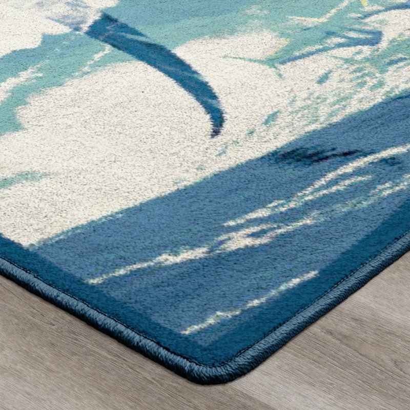 Guy Harvey Surface Friction Area Rug, Rectangle 3'10" x 5'4"