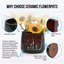 Ensemble de 4 pots à fleurs en céramique émaillée faits à la main, vert foncé, pour plantes grasses et cactus, avec trous de drainage, parfaits pour une utilisation intérieure et extérieure
