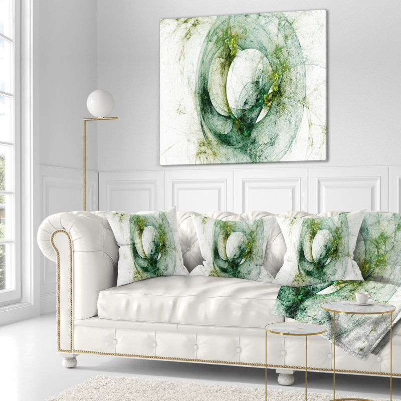  Coussin abstrait abstrait, 16 po x 1 po, Coussin décoratif