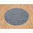 Shundell One-of-a-Kind 8' New Age Round Wool Area Rug Gray