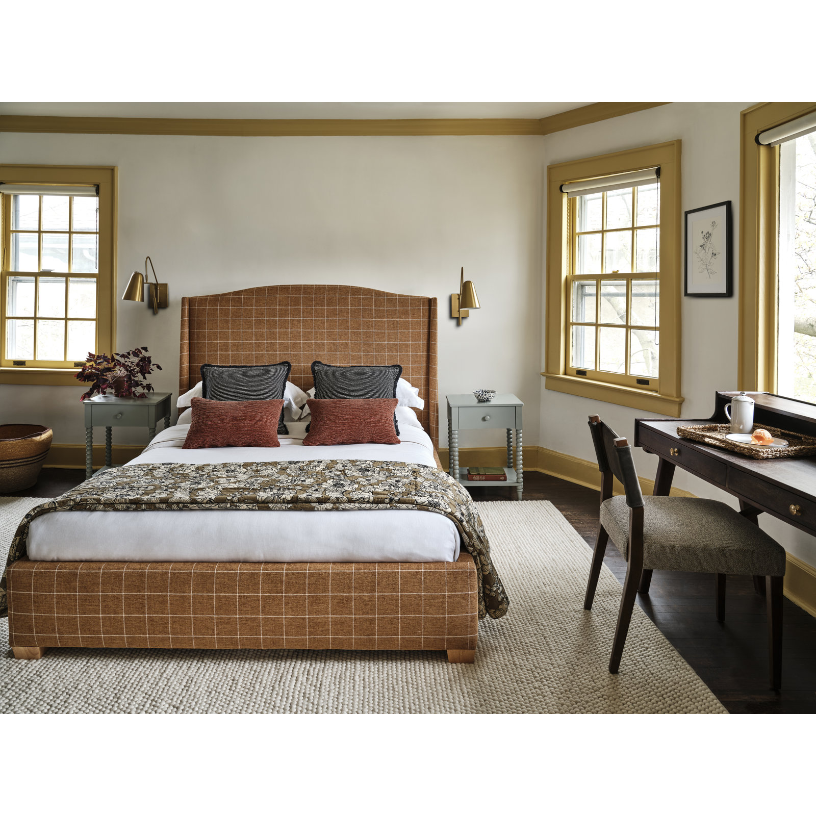 Kimpton Cotton Quilt Set, King, Laurel