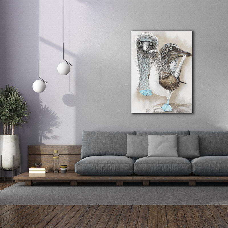 "Dapper" par Barbara Keith sur toile, H 54 po x l 40 po